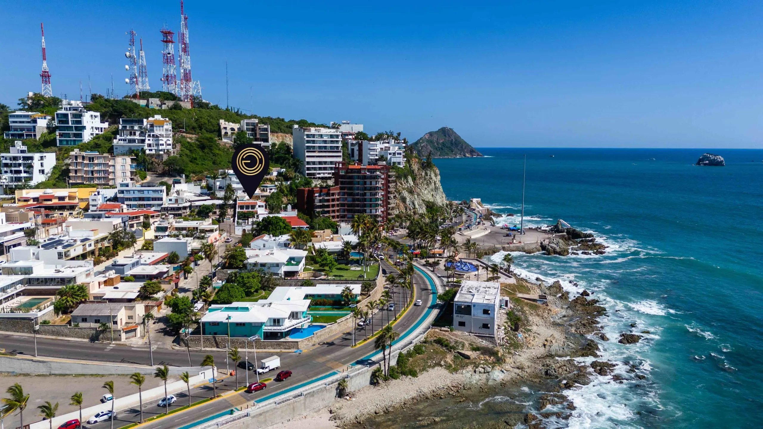 casa-vista-mar-vista-drone Bienes raíces Mazatlán