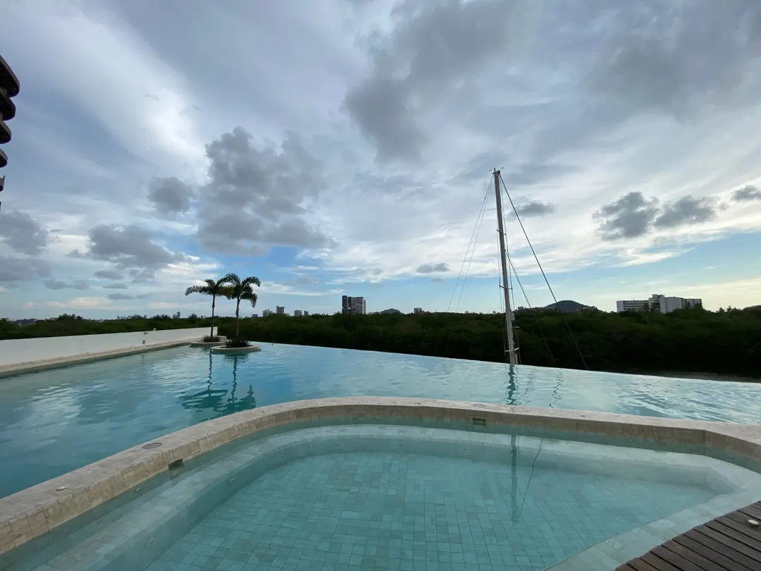 albercas departamento renta marina