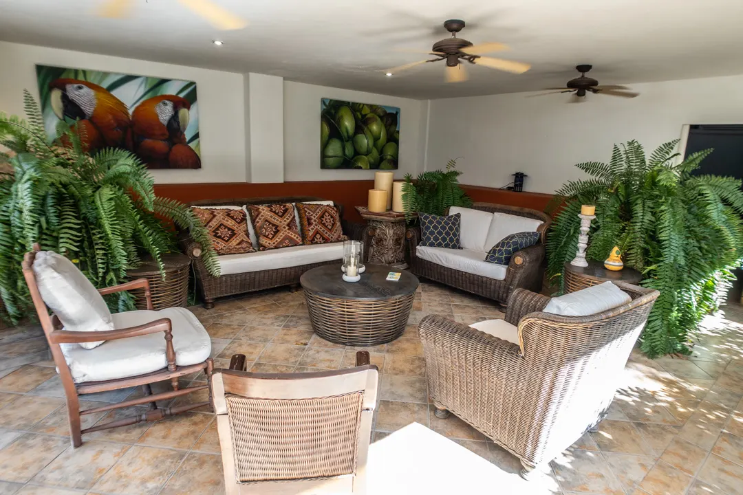 sala exterior Casa de Lujo en Centro Histórico Mazatlán