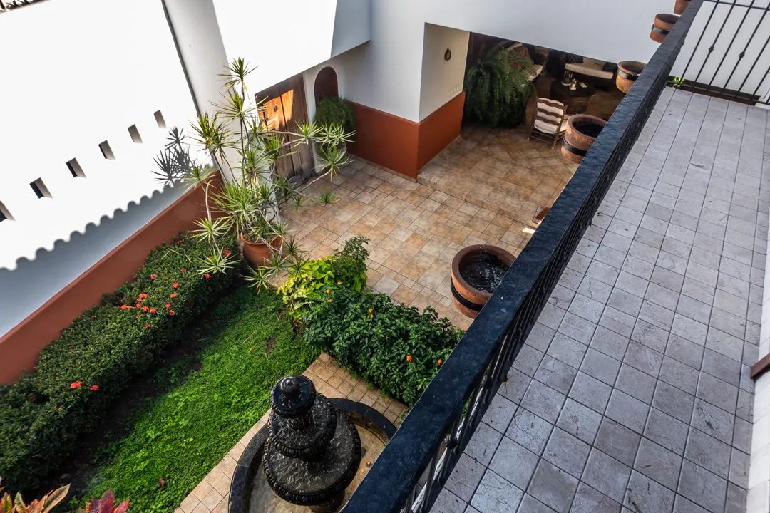 balcon recamara principal Casa de Lujo en Centro Histórico Mazatlán