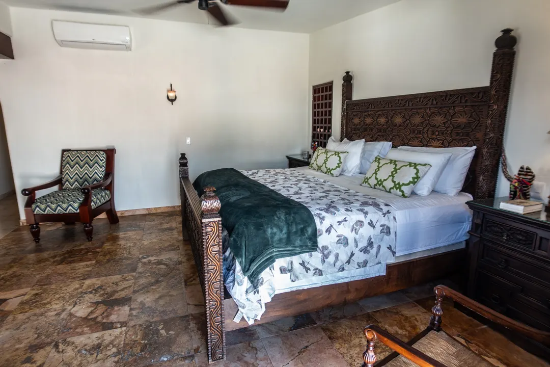 vistas de la recamara principal Casa de Lujo en Centro Histórico Mazatlán