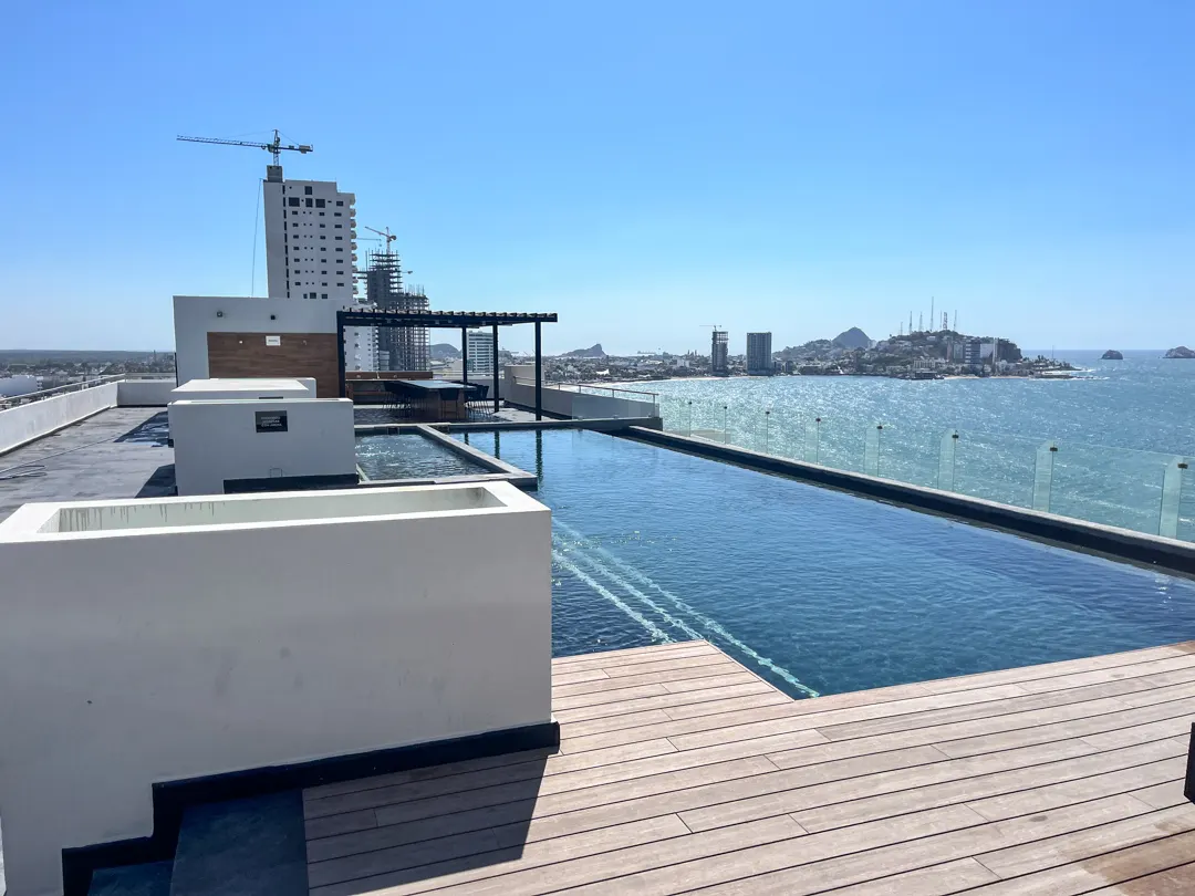 departamento en venta, malecón, mazatlán, inversion, plusvalía, alberca, 2