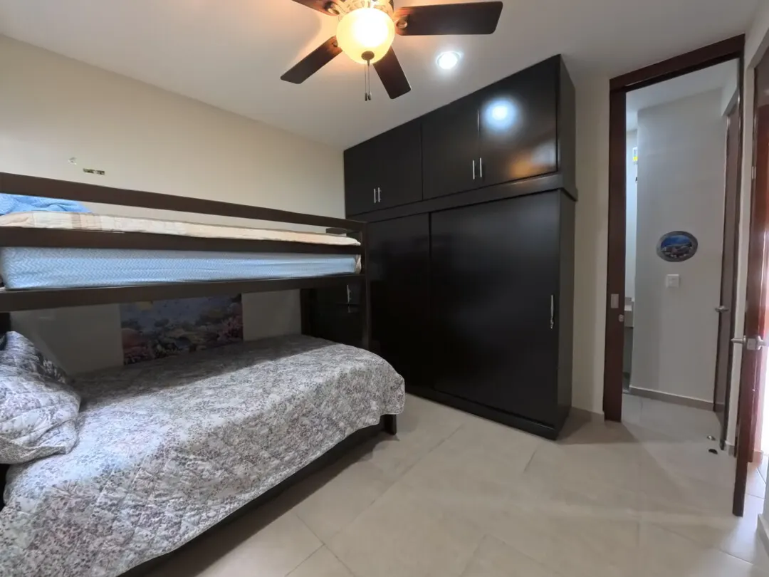 habitación secundaria Departamento Venta Condesa Sabalo