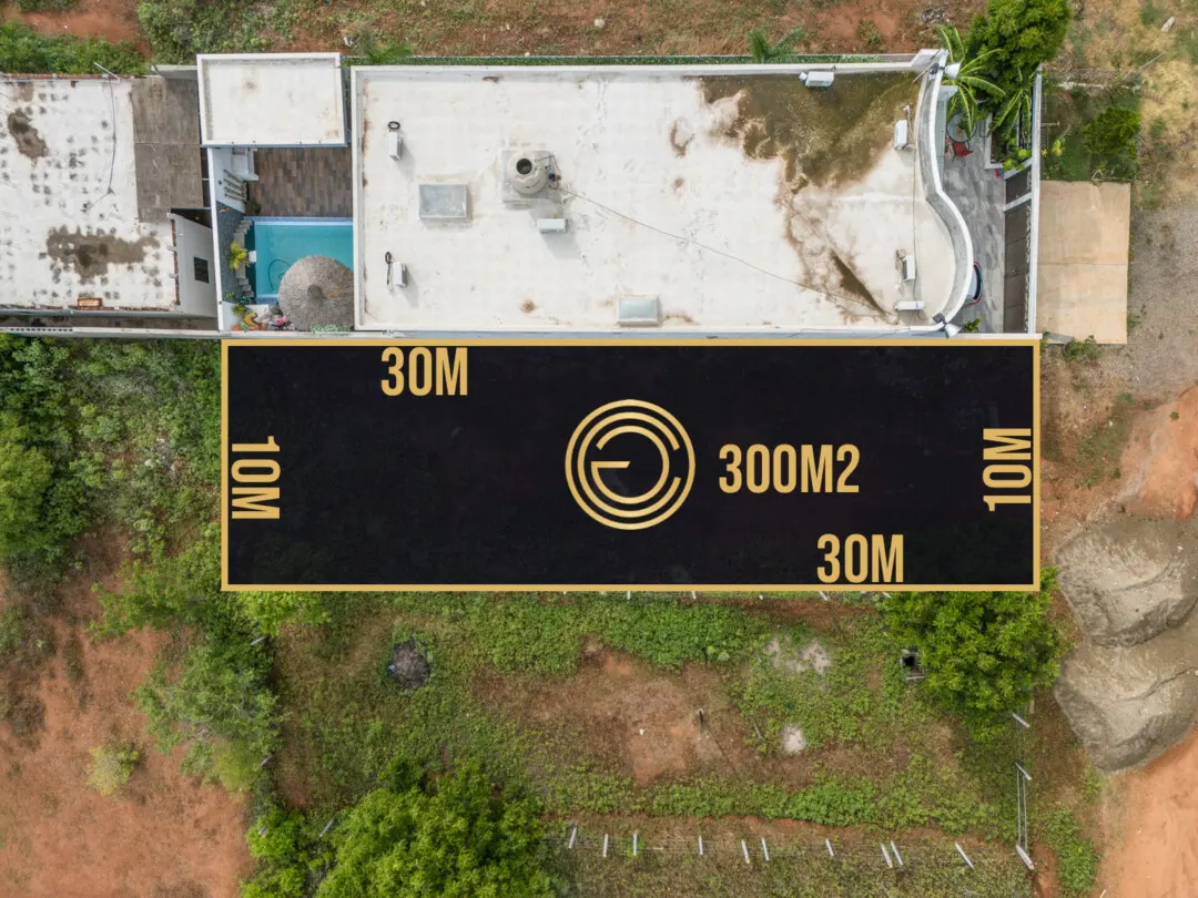 metros de frentee y de fondo de Terreno Zona norte Mazatlán