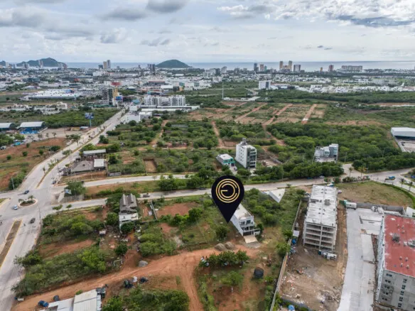ubicación privilegiada del Terreno Zona norte Mazatlán