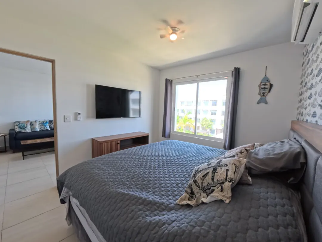 recamara principal amueblada departamento venta almarena