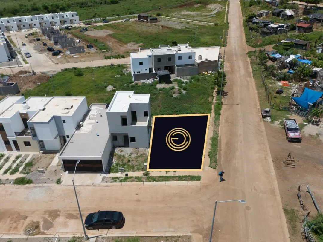 calles paviméntalas de Terreno en venta Rincon Real Mazatlán