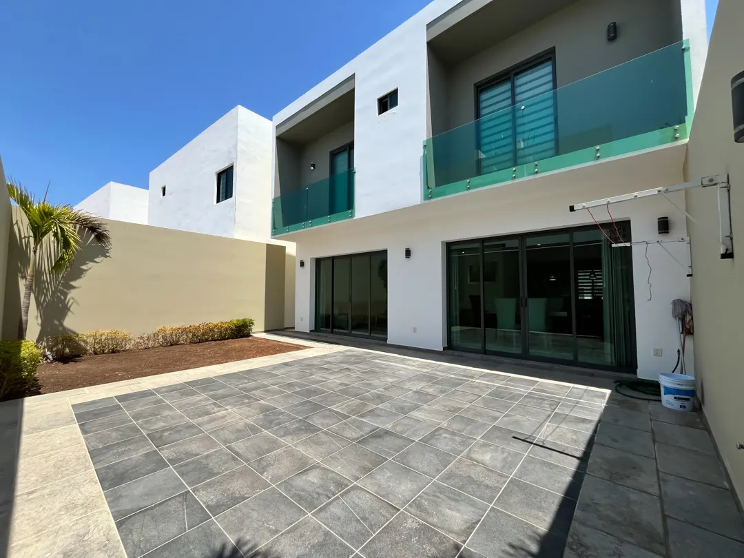 Patio Casa en venta Altabrisa Residencial Cerritos Mazatlan