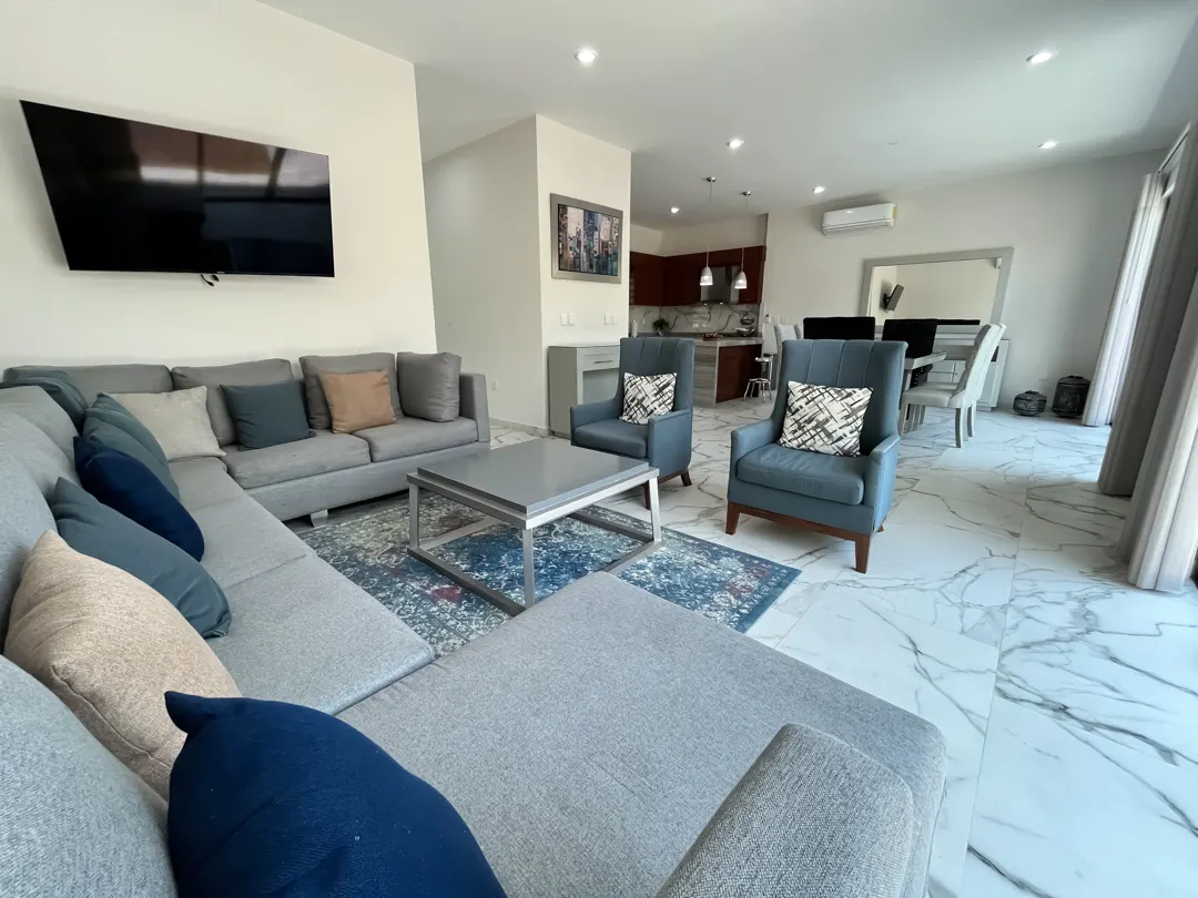 Sala Casa en venta Altabrisa Residencial Cerritos Mazatlan