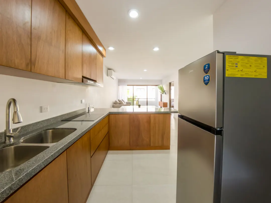 cocina Departamento Renta Oceanna Mazatlan Cerritos