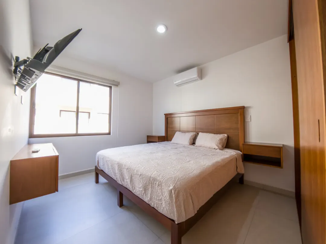 habitación principal Departamento Renta Oceanna Mazatlan Cerritos