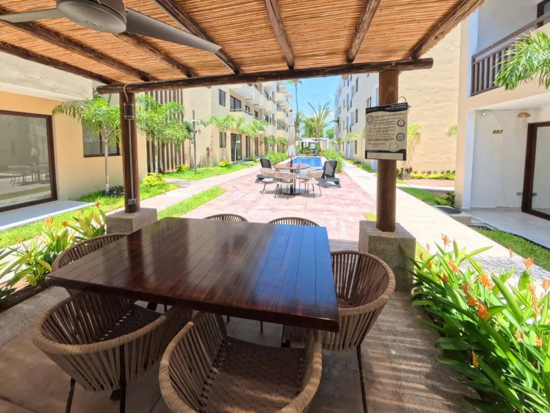 mesas areas comunes Departamento Renta Oceanna Mazatlan Cerritos