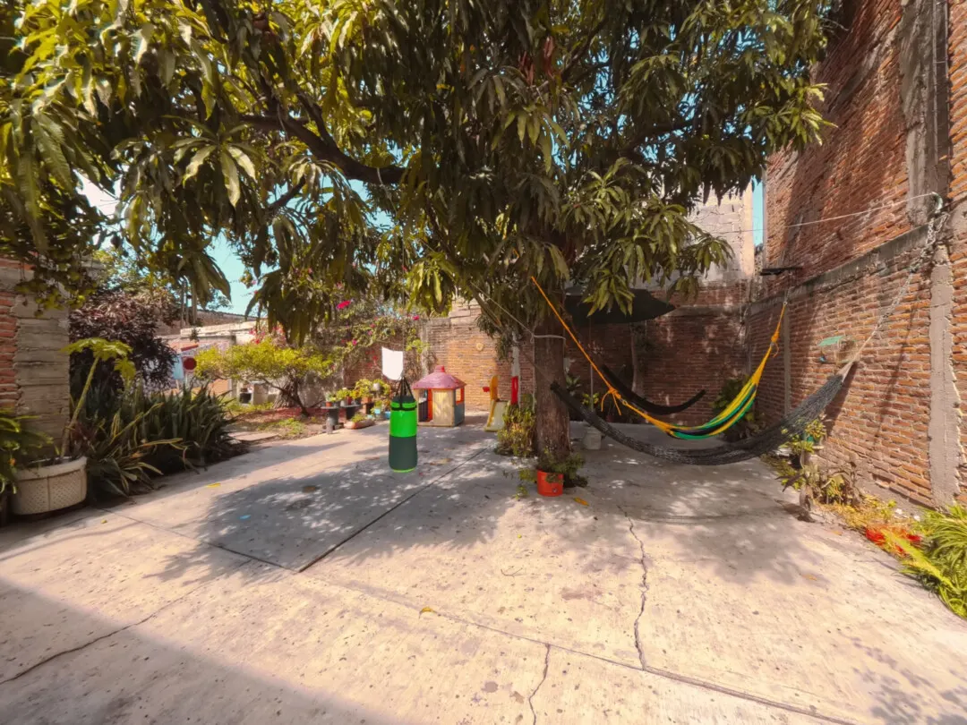 Patio amplio casa en venta Juárez