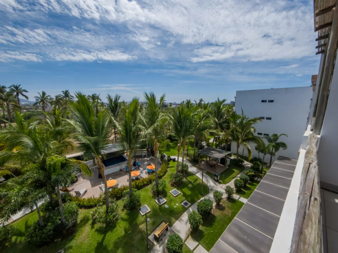 Vistas a áreas verdes, Palmilla Residencial Mazatlán