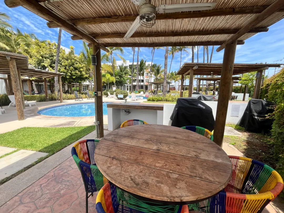 Alberca y amenidades Palmilla Grand Residencial Cerritos Mazatlán