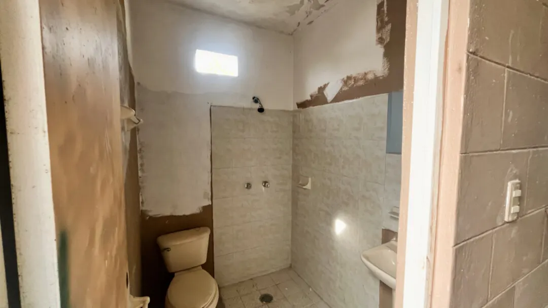 Baño de casa en esquina en Las Mañanitas Mazatlán