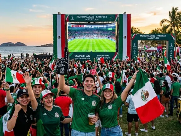 Mazatlán en el Mundial 2026: Fan Fest en el malecón, partidos cerca y guía completa para vivir la fiesta desde el puerto - Agente inmobiliario en Mazatlan, Ocean Capital Group