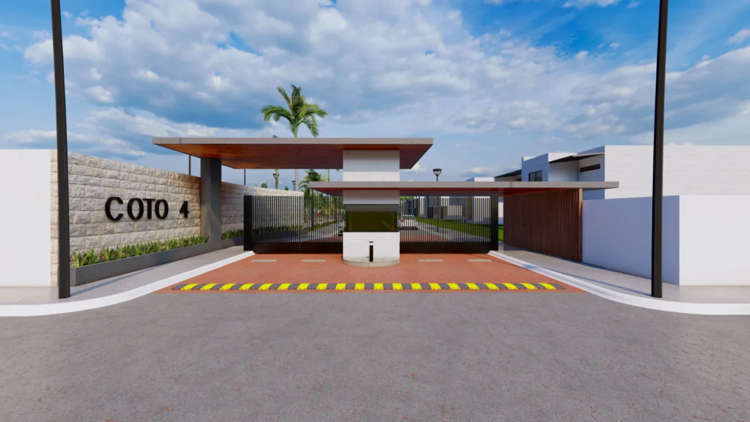 Terreno Palmar Ale (6) Acceso controlado 24/7 del Coto 4 en El Palmar Residencial, Mazatlán