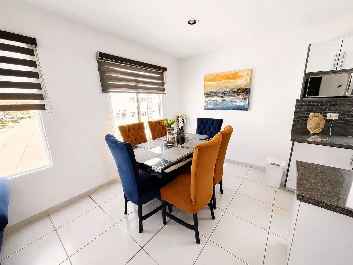 Alejandria-departamento-venta-Fabian-Mazatlan12 Comedor departamento amueblado Alejandría Residencial Mazatlán