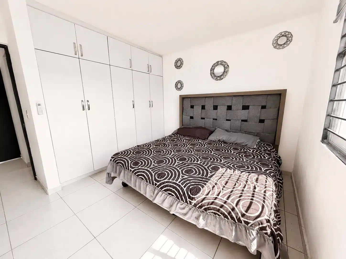 Alejandria-departamento-venta-Fabian-Mazatlan9 Recámara secundaria amueblada, condominio Alejandría Mazatlán
