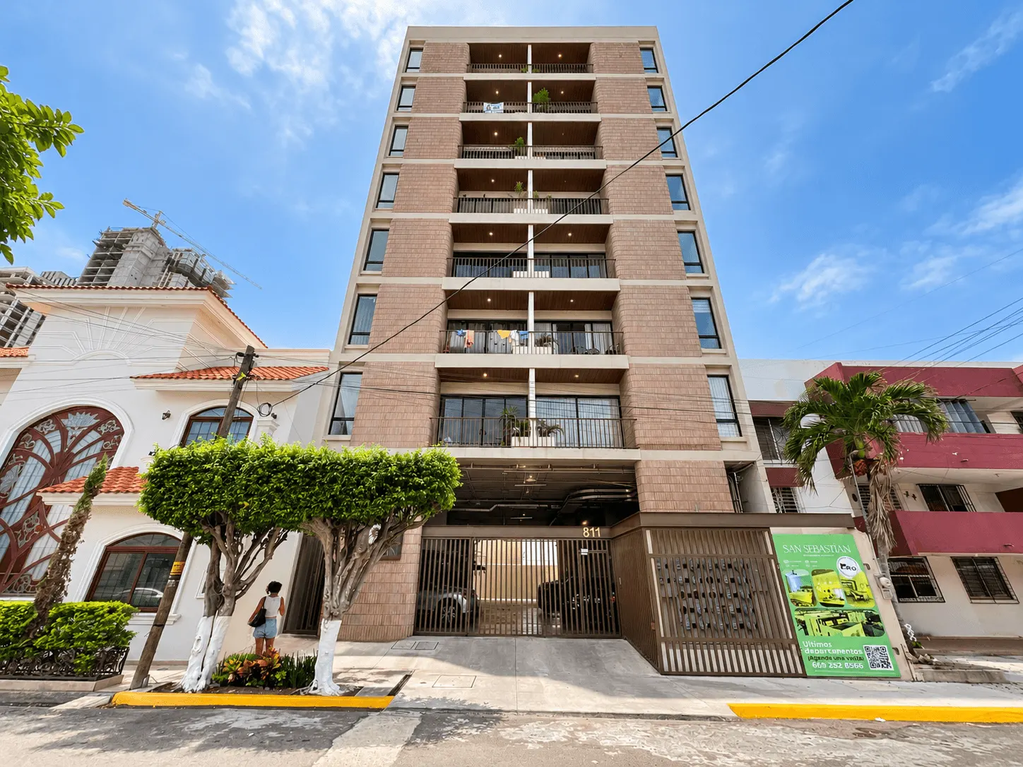 departamento-san-sebastian-palos-prieros-en-venta-mazatlan-malecon-11 Fachada de Torre San Sebastián, departamentos en venta en Palos Prietos, Mazatlán