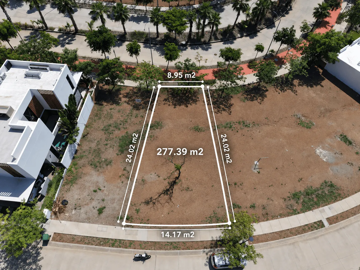 terreno-venta-el-cielo-parque-residencial-mazatlan-cerritos4 Terreno de 277.39 m² en Calle Venus, El Cielo Parque Residencial, con medidas del lote en Mazatlán
